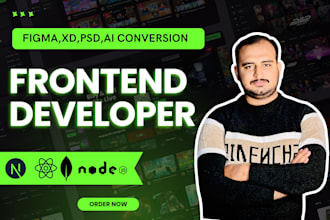 do website development web apps using react js next js tailwind css