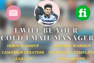 do a complete cold email marketing