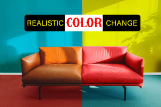 photoshop real estate photo editing, color change correction house