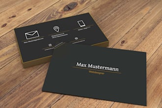do a business card