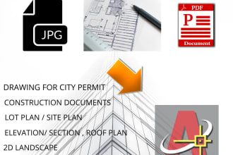 draw architectural floor plans and construction documents