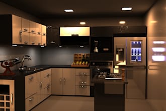 create a 3d scenario or map