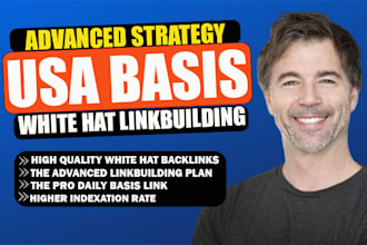 do 130 high authority white hat manual USA SEO dofollow backlinks service
