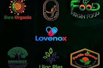make an eco, green, natural, organic logo and branding identity