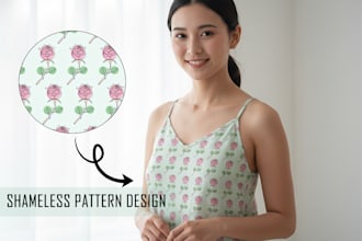 do customized pattern illustration