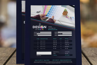 design professional product sell sheet or one sheet