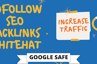 build high quality dofollow SEO backlinks