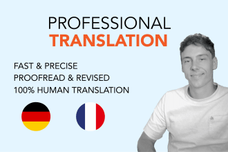 translate french to german and vice versa