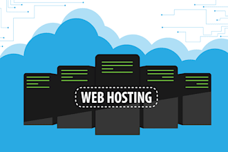 set up hosting and domain name