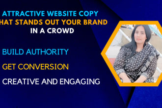 be your SEO website website content writer