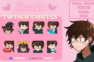 create twitch emotes for streaming