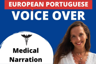 do a portuguese medical voiceover