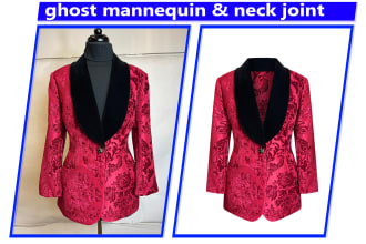 do ghost mannequin, product photos and clothing editing service in photoshop