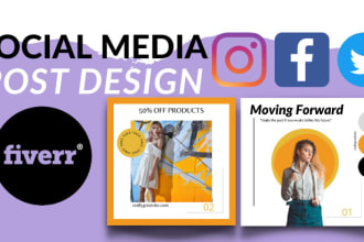 design social media ads poster instagram post, facebook post