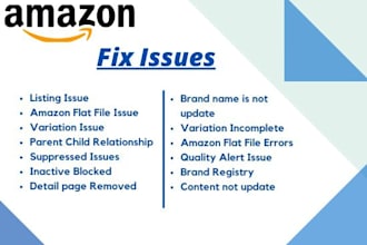resolve and fix your amazon product listing variation issues