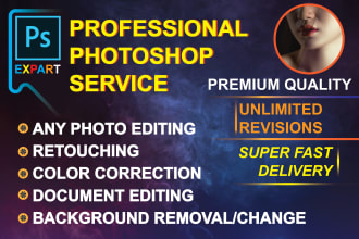 do photo manipulation photoshop editing and retouching