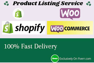 add product listing on your shopify and woo commerce store