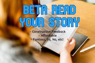 beta read your book