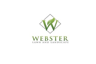 create a professional classy and high end logo for webster lawn and landscape