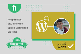 create responsive wordpress site