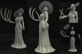 sculpt any custom miniature or character for 3d printing