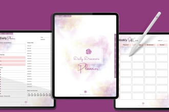 digital planner for goodnotes, notion, onenote, procreate, notability, android