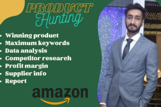 amazon product hunting and product research private label