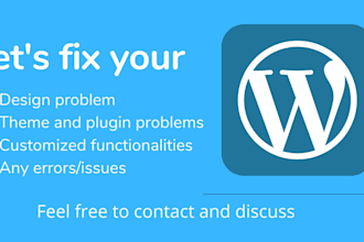 solve complex, critical wordpress issues, errors, problems