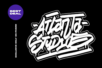 hand lettering and tagging for your brand or logo