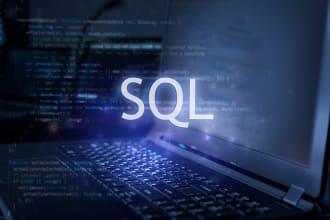 help you with sql queries, tableau and excel