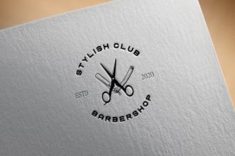 design barber shop logo