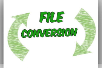 convert csv, xml, sql, json files from one format to another