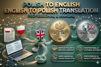 translate from polish to english or english to polish translation