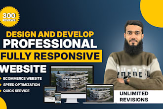 build modern and responsive wordpress website for you