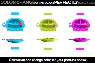 do colour change, color correction, recolor anything