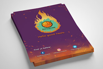 design eye catching flyers and brochures