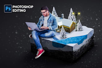 do professional photoshop editing and photo retouching