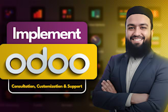 develop, customize and deploy odoo erp