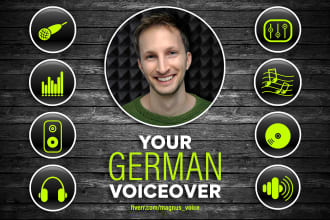 record your voice over, audio book, or elearning