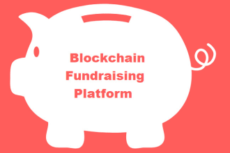 crypto fundraising website on blockchain