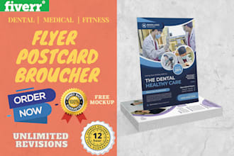 design attractive posters, flyers, and postcards