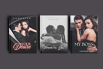 make professional romance book cover designs