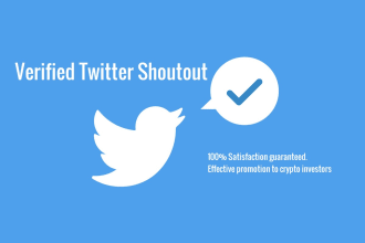 do a shoutout on my verified twitter account