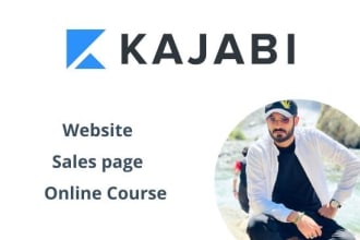 be your kajabi website expert and setup online course