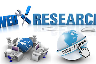 do data entry, web research, copy paste