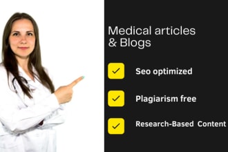 write authentic medical content as I am a doctor