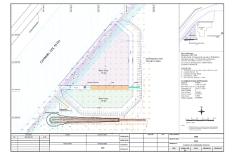 prepare coordinate drawing, convert survey data into autocad