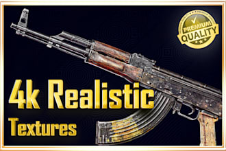 do 3d model texturing, uv mapping, and rendering services ,4k quality guaranteed