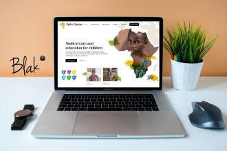 design a website with a logo, business cards, letterhead etc