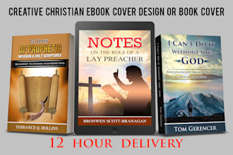 design professional book cover or ebook cover